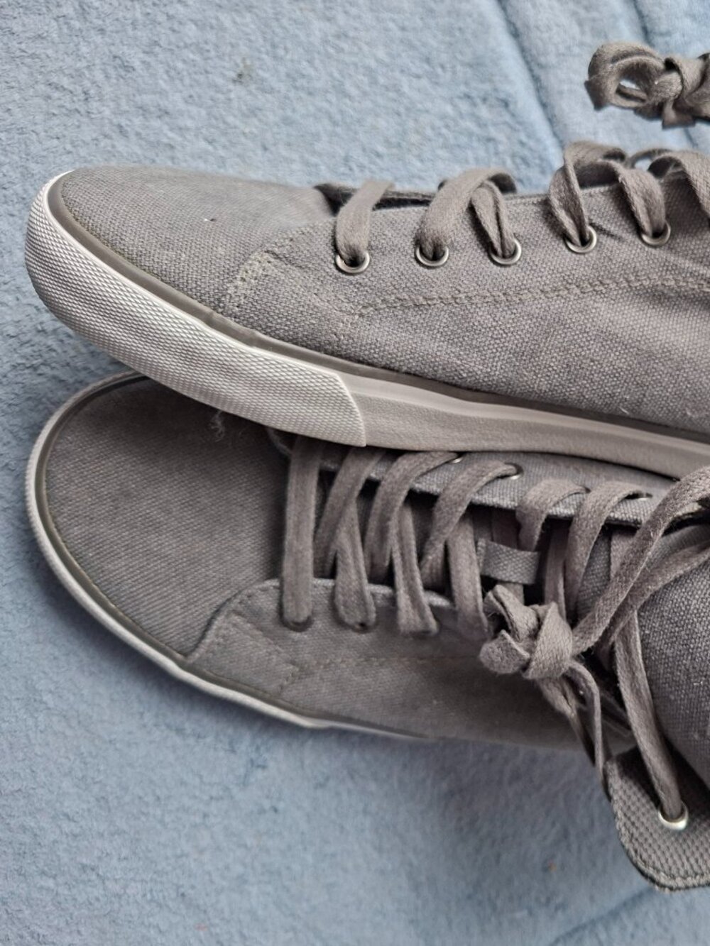 Lugz Gray High Top sneakers size 12 men's
